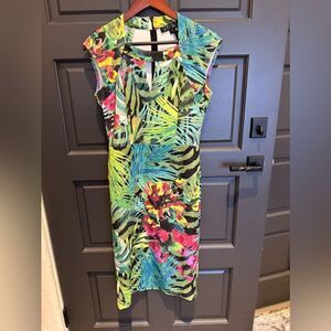 Sami + Dani NWOT tropical pencil skirt dress